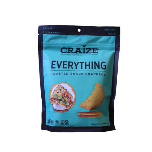CRAIZE EVERYTHING CRACKER CRISPS
